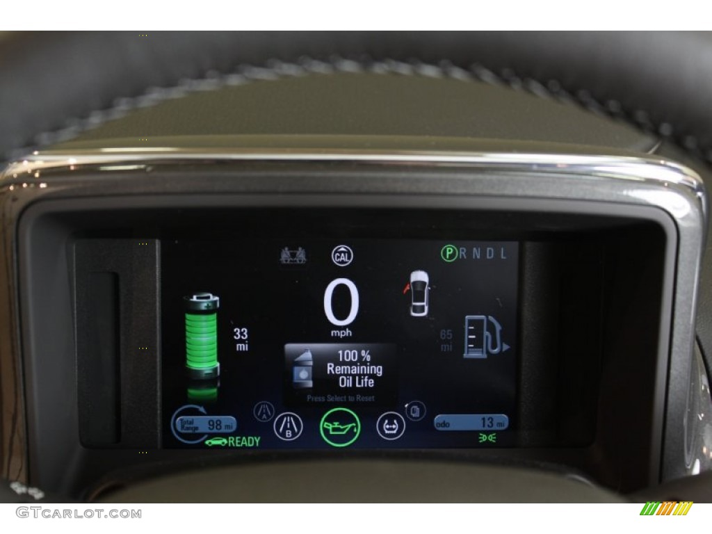 2012 Chevrolet Volt Hatchback Gauges Photo #61962704