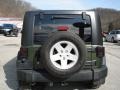 2009 Jeep Green Metallic Jeep Wrangler X 4x4  photo #7