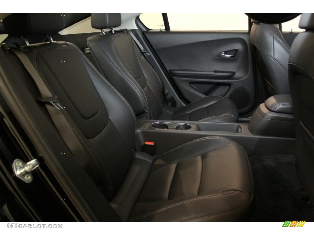 Jet Black/Dark Accents Interior 2012 Chevrolet Volt Hatchback Photo #61962854