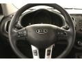 Black 2012 Kia Sportage LX AWD Steering Wheel