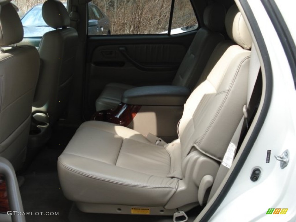2006 Sequoia Limited 4WD - Natural White / Taupe photo #16