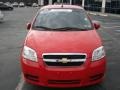 2010 Victory Red Chevrolet Aveo LT Sedan  photo #2