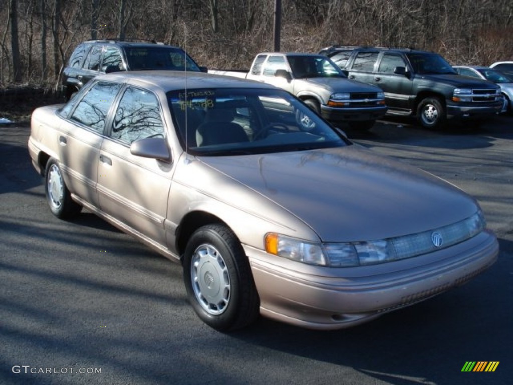 1993 Sable GS Sedan - Mocha Frost Metallic / Light Graphite photo #3