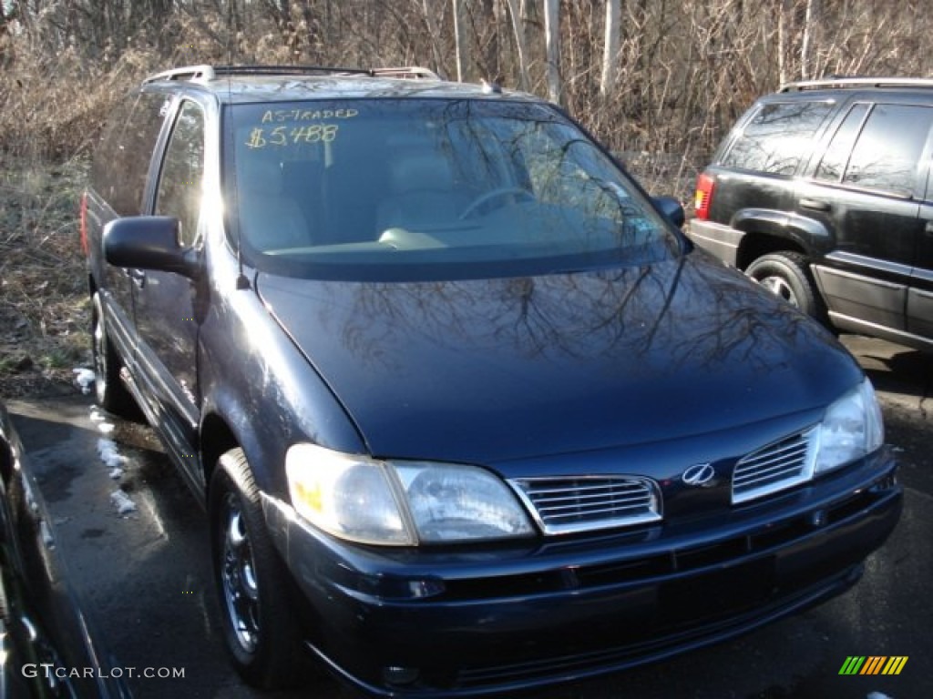 2002 Silhouette Premier - Indigo Blue / Gray photo #3