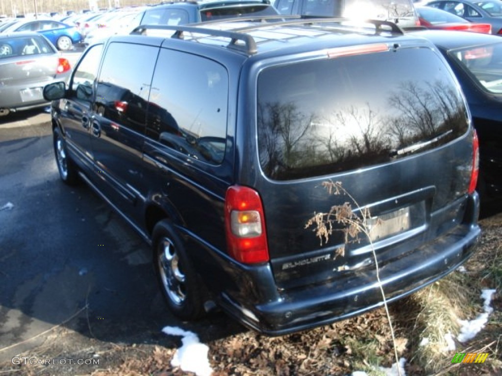 2002 Silhouette Premier - Indigo Blue / Gray photo #6