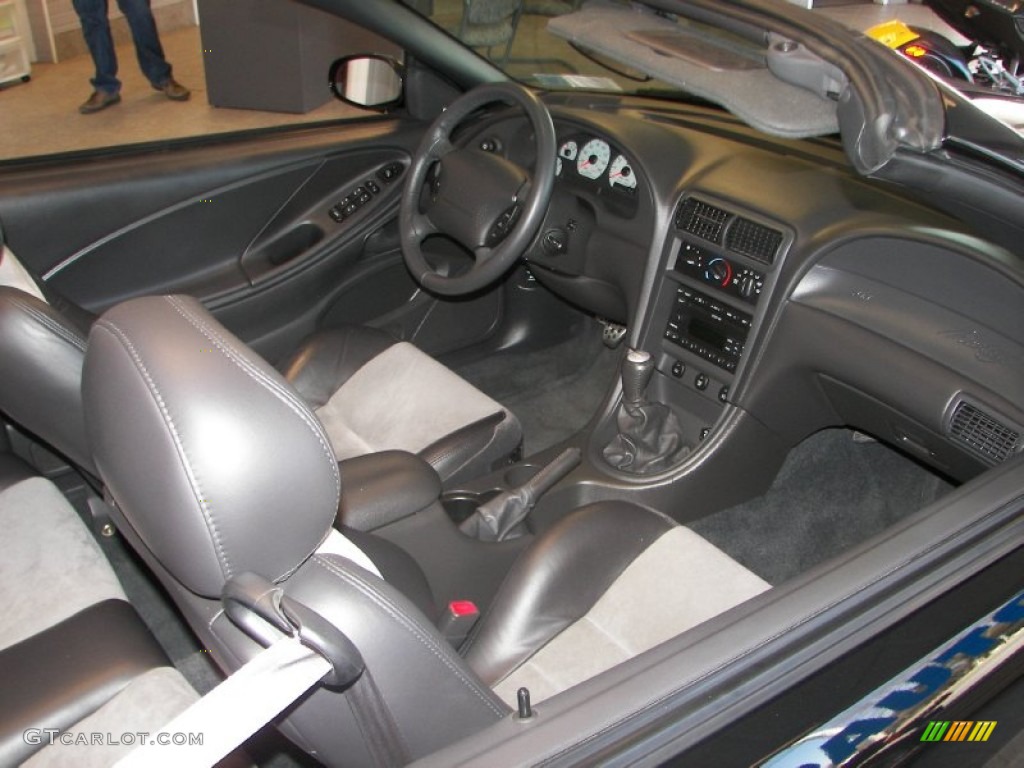 2003 Mustang Cobra Convertible - Black / Dark Charcoal/Medium Graphite photo #6