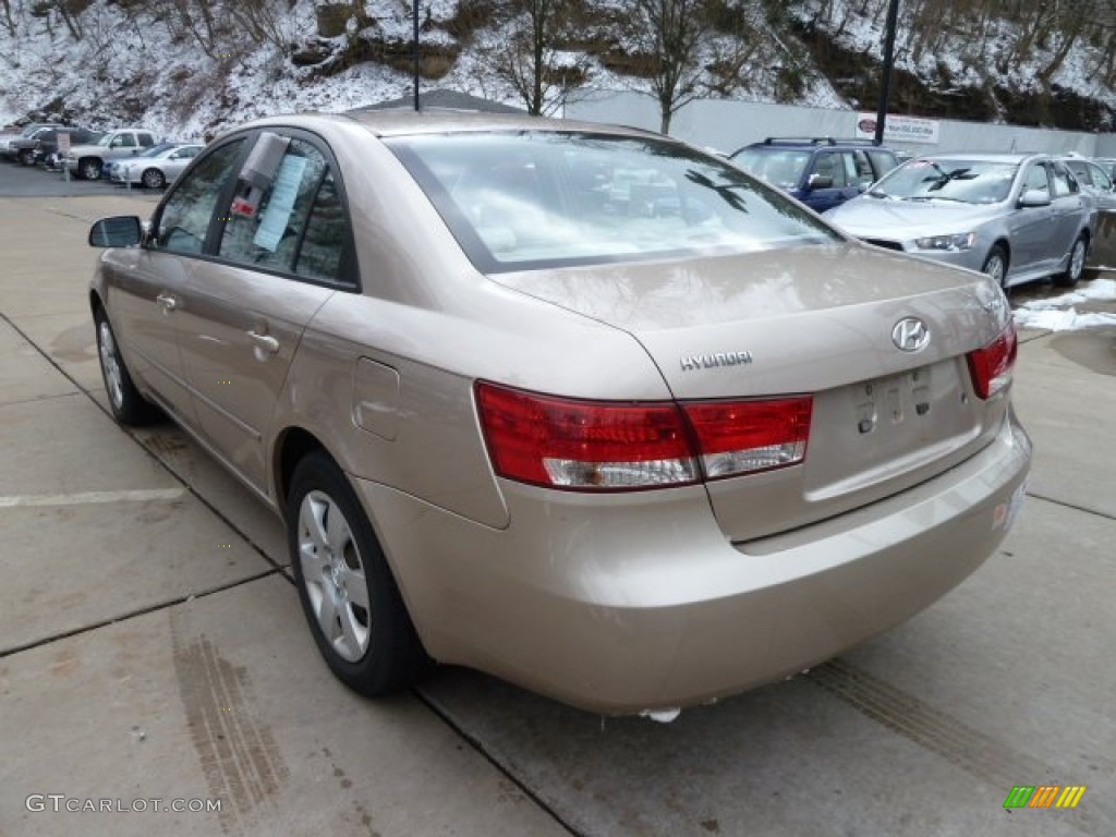 Golden Beige 2006 Hyundai Sonata GLS Exterior Photo #61967454