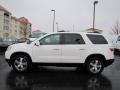 2012 Summit White GMC Acadia SLT AWD  photo #4