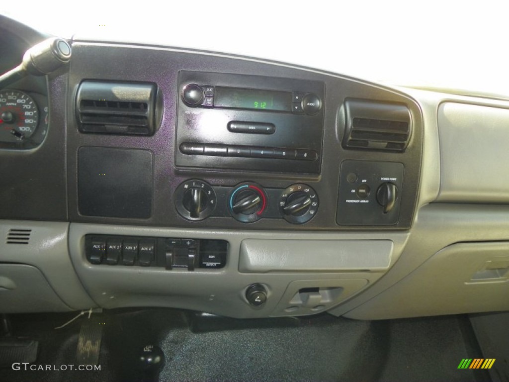 2006 F350 Super Duty XL Regular Cab 4x4 Dump Truck - Red Clearcoat / Medium Flint photo #8