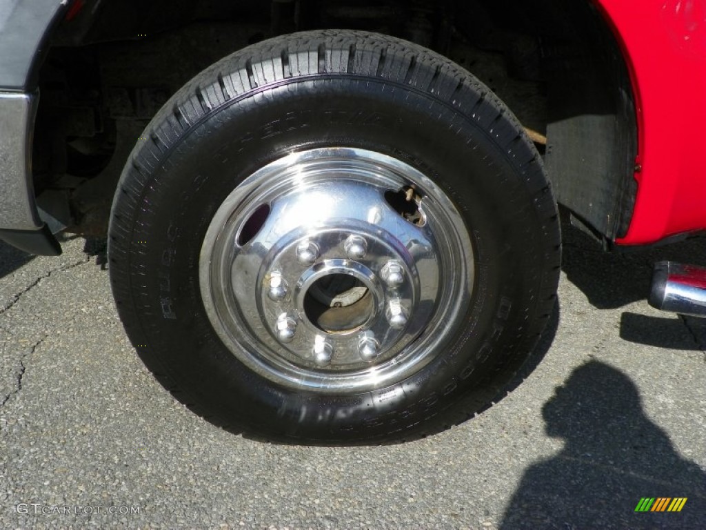 2006 F350 Super Duty XL Regular Cab 4x4 Dump Truck - Red Clearcoat / Medium Flint photo #17