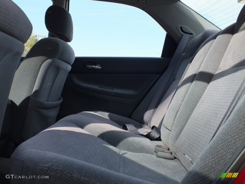 1997 Accord LX Sedan - Bordeaux Red Pearl / Gray photo #14