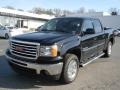 Onyx Black - Sierra 1500 SLT Crew Cab 4x4 Photo No. 2