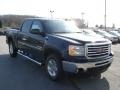 Onyx Black - Sierra 1500 SLT Crew Cab 4x4 Photo No. 4