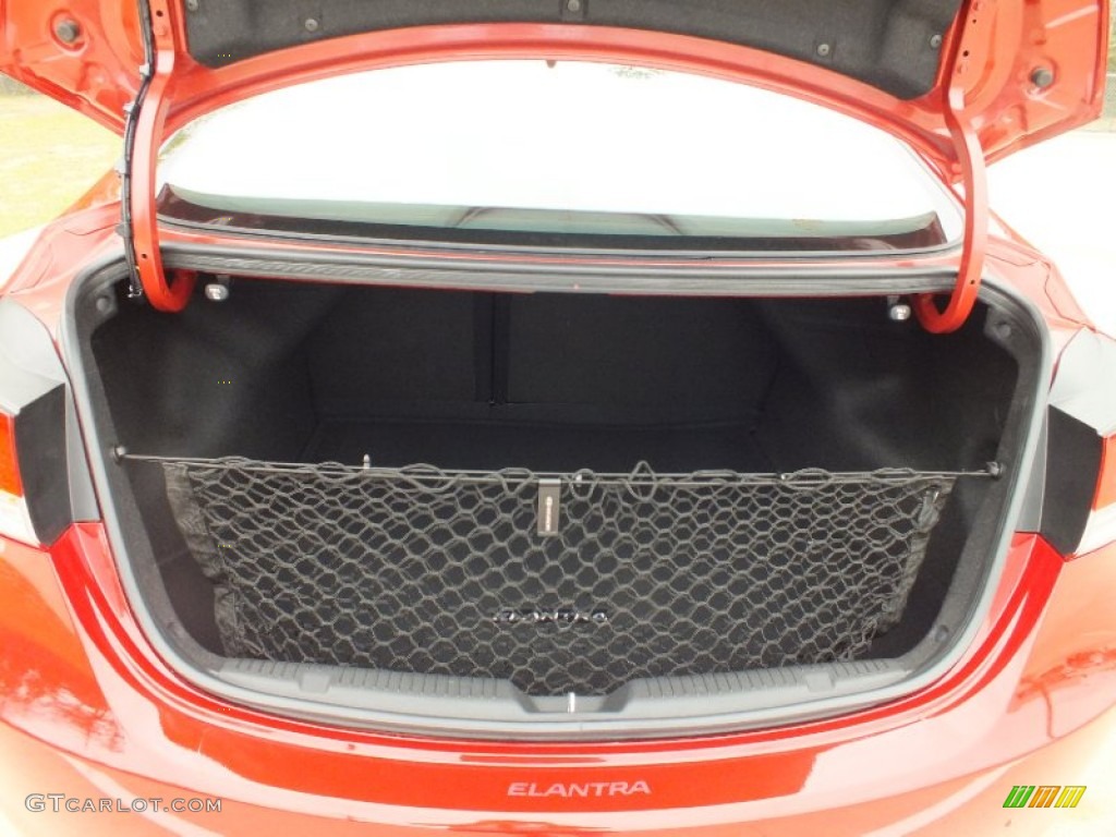 2012 Elantra GLS - Red Allure / Beige photo #7