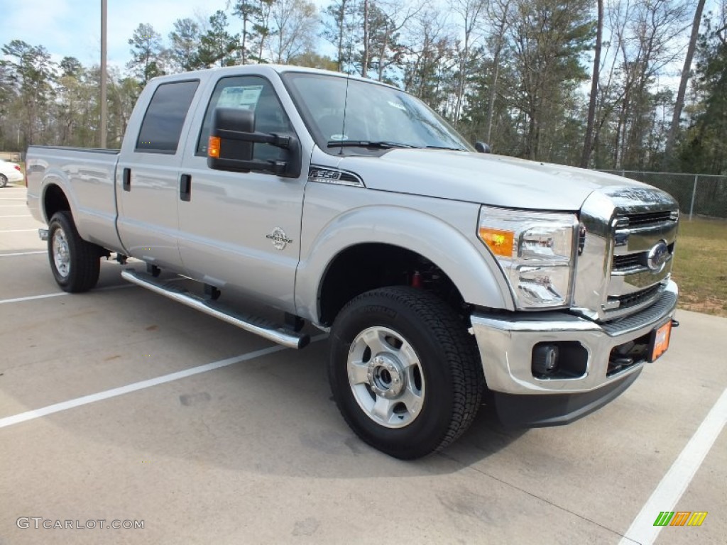 Ingot Silver Metallic Ford F350 Super Duty