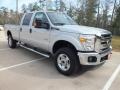 2012 Ingot Silver Metallic Ford F350 Super Duty XLT Crew Cab 4x4  photo #1