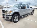 2012 Ingot Silver Metallic Ford F350 Super Duty XLT Crew Cab 4x4  photo #9