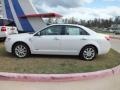 2012 White Platinum Metallic Tri-Coat Lincoln MKZ Hybrid  photo #8