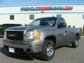 2008 Steel Gray Metallic GMC Sierra 1500 Regular Cab  photo #1