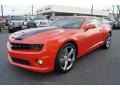 Inferno Orange Metallic - Camaro SS Coupe Photo No. 6