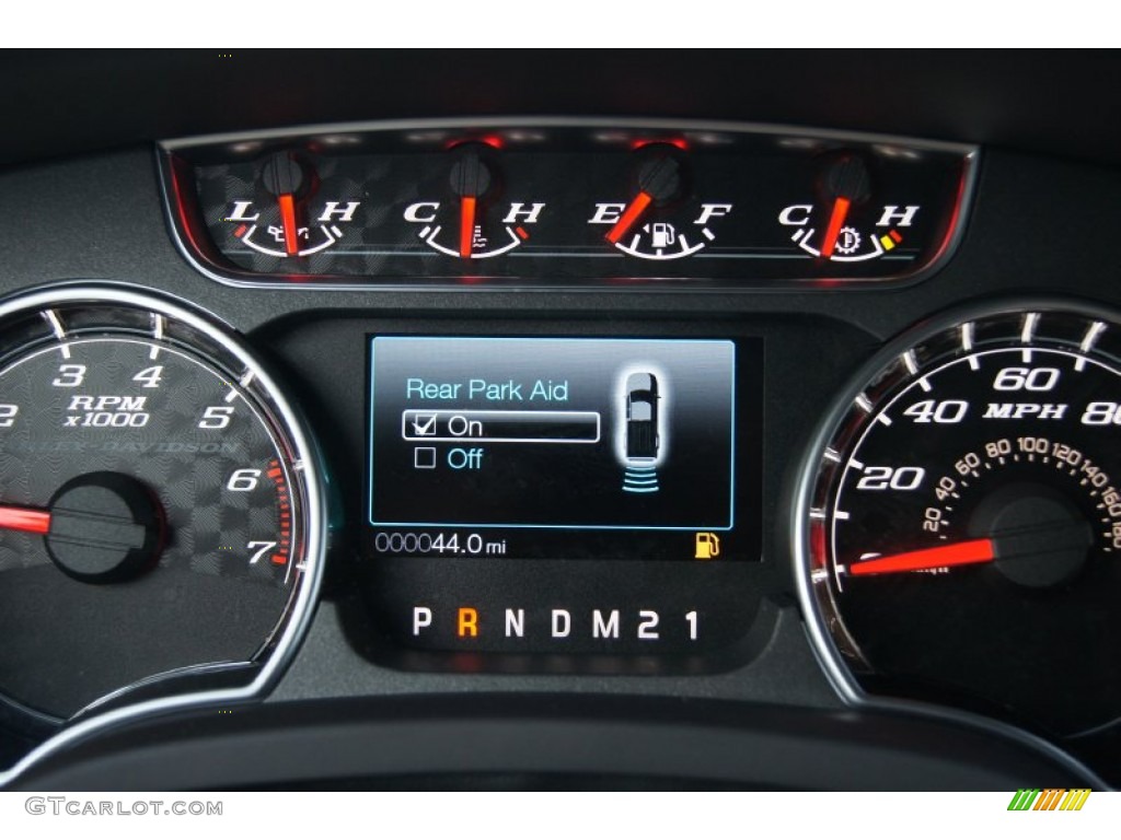 2012 Ford F150 Harley-Davidson SuperCrew Gauges Photo #61972662