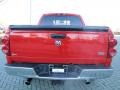 2008 Flame Red Dodge Ram 1500 Laramie Quad Cab  photo #4