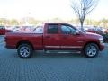 2008 Flame Red Dodge Ram 1500 Laramie Quad Cab  photo #6