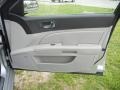 2011 Cadillac STS Light Gray/Ebony Interior Door Panel Photo