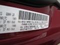  2011 Ram 1500 SLT Outdoorsman Crew Cab 4x4 Deep Cherry Red Crystal Pearl Color Code PRP