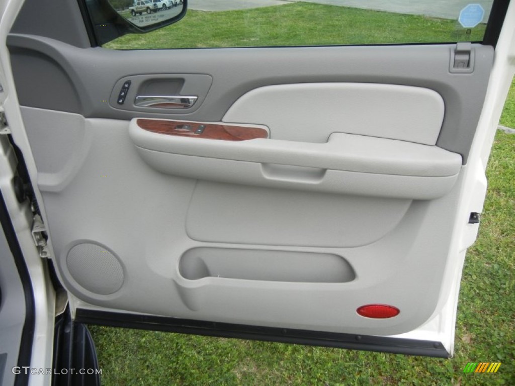 2009 Tahoe LTZ - White Diamond Tricoat / Light Titanium photo #8