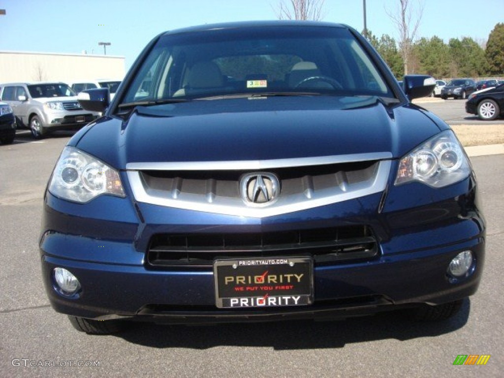 2008 RDX Technology - Royal Blue Pearl / Ebony photo #8