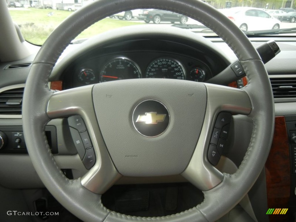 2009 Tahoe LTZ - White Diamond Tricoat / Light Titanium photo #19