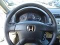 Beige 2003 Honda Civic Hybrid Sedan Steering Wheel