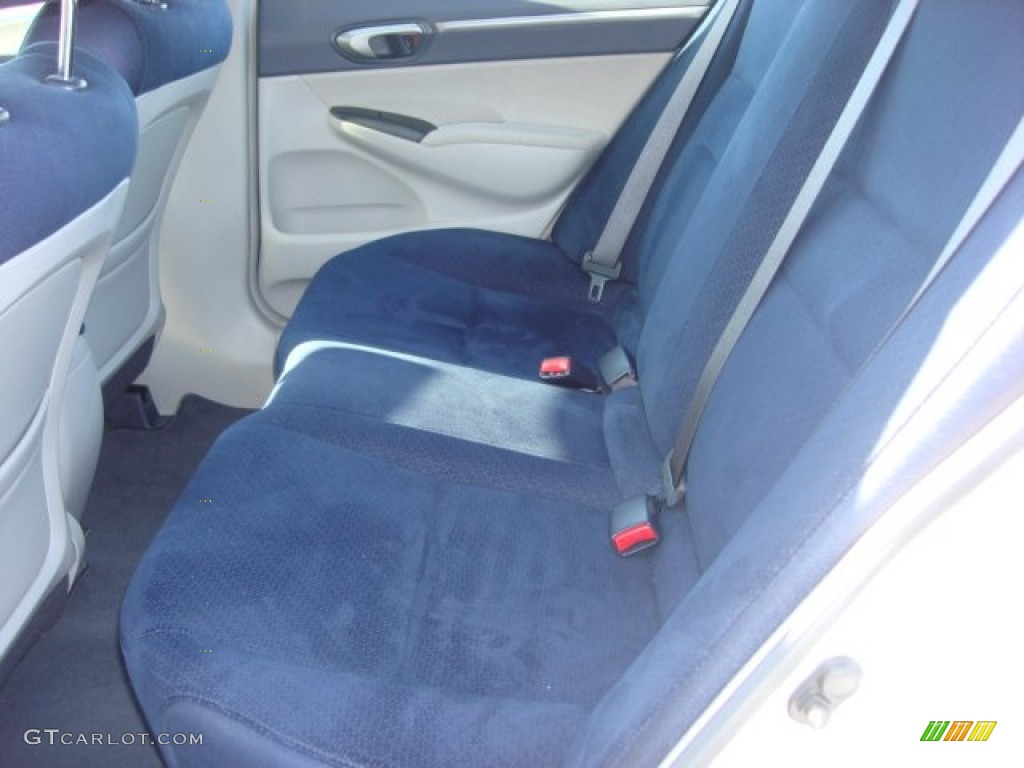 Blue Interior 2008 Honda Civic Hybrid Sedan Photo #61974558