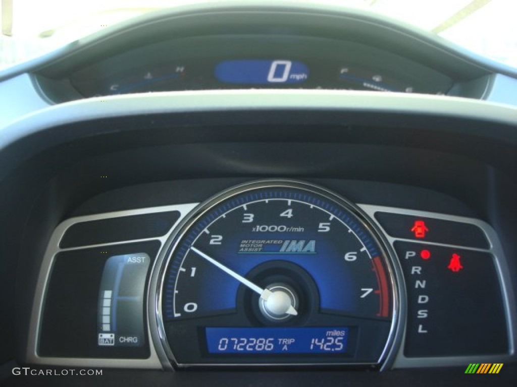 2008 Honda Civic Hybrid Sedan Gauges Photo #61974579