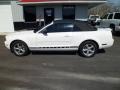 Performance White 2008 Ford Mustang V6 Deluxe Convertible