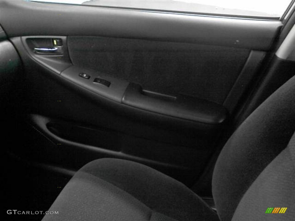 2003 Corolla S - Charcoal Gray Metallic / Black photo #11