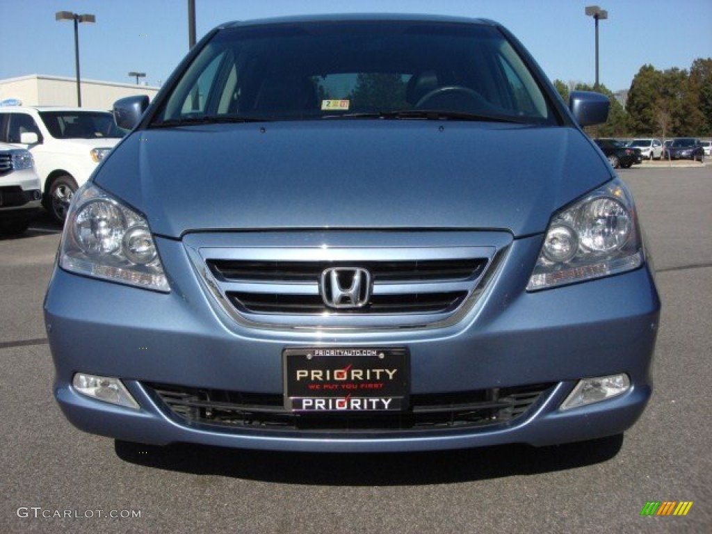 2007 Odyssey Touring - Midnight Blue Pearl / Gray photo #9