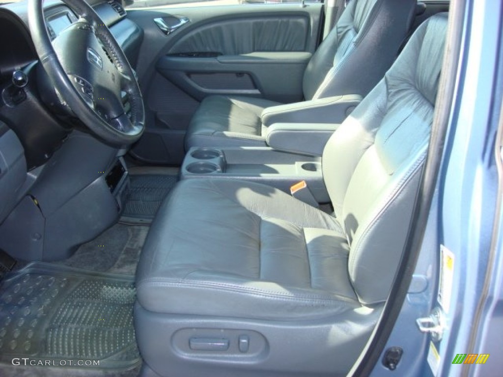 2007 Odyssey Touring - Midnight Blue Pearl / Gray photo #10