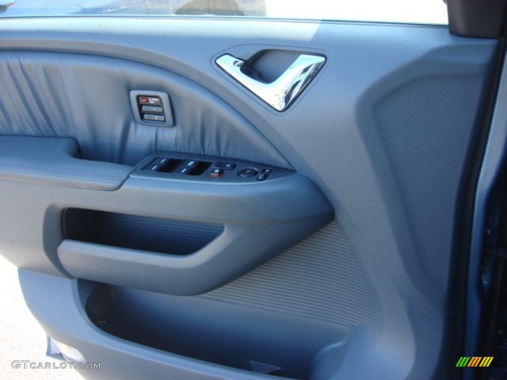 2007 Odyssey Touring - Midnight Blue Pearl / Gray photo #16