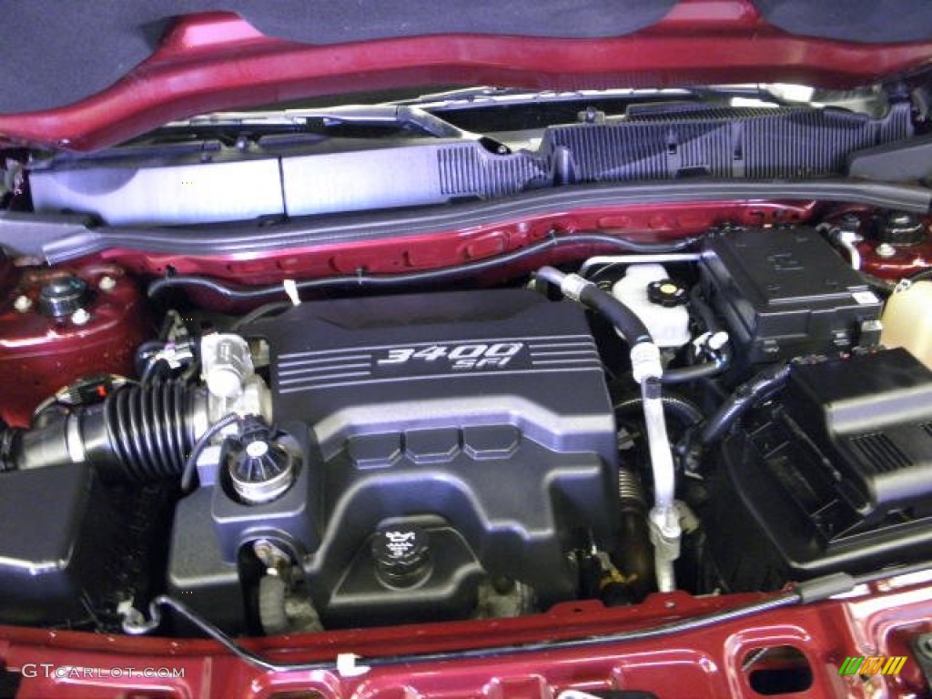 2009 Equinox LS - Deep Ruby Red Metallic / Light Gray photo #4