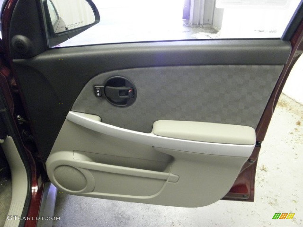 2009 Equinox LS - Deep Ruby Red Metallic / Light Gray photo #6