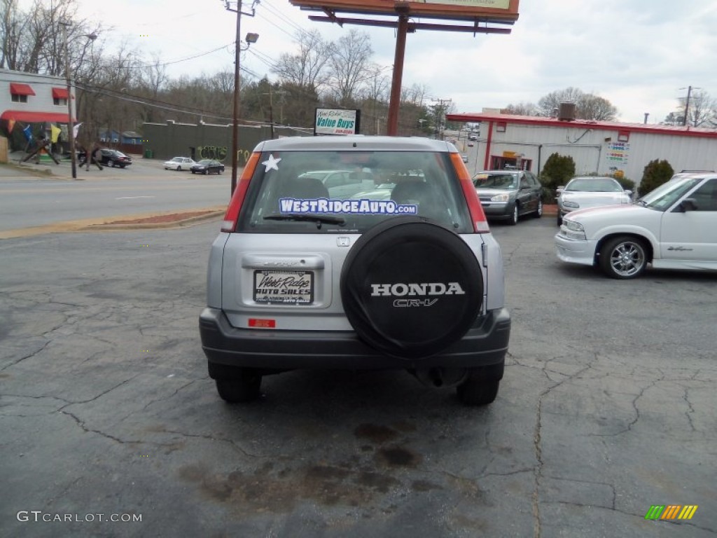 2001 CR-V LX 4WD - Satin Silver Metallic / Dark Gray photo #6
