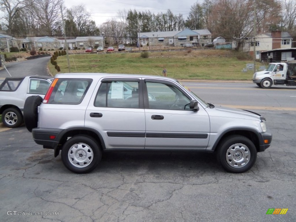 2001 CR-V LX 4WD - Satin Silver Metallic / Dark Gray photo #8