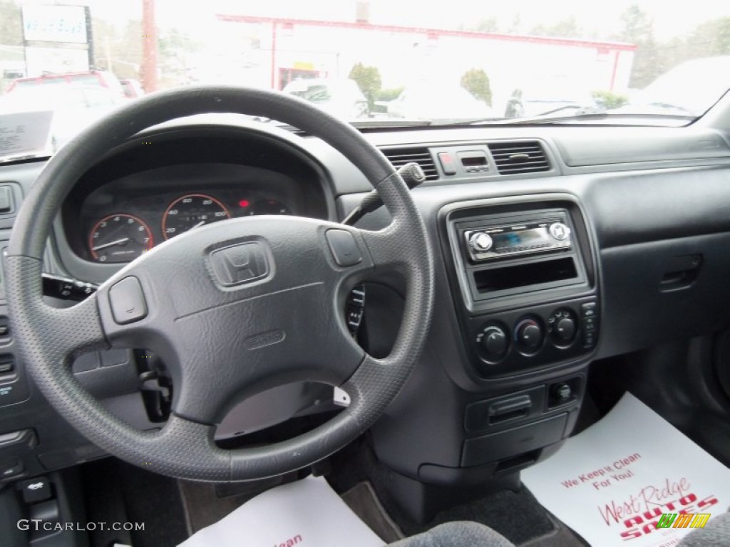 2001 CR-V LX 4WD - Satin Silver Metallic / Dark Gray photo #11