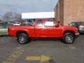 2012 Victory Red Chevrolet Colorado LT Extended Cab 4x4  photo #7