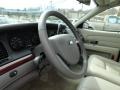 Medium Light Stone 2011 Ford Crown Victoria LX Steering Wheel