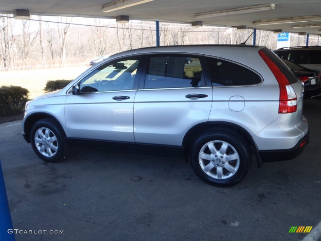 2009 CR-V EX 4WD - Alabaster Silver Metallic / Black photo #29