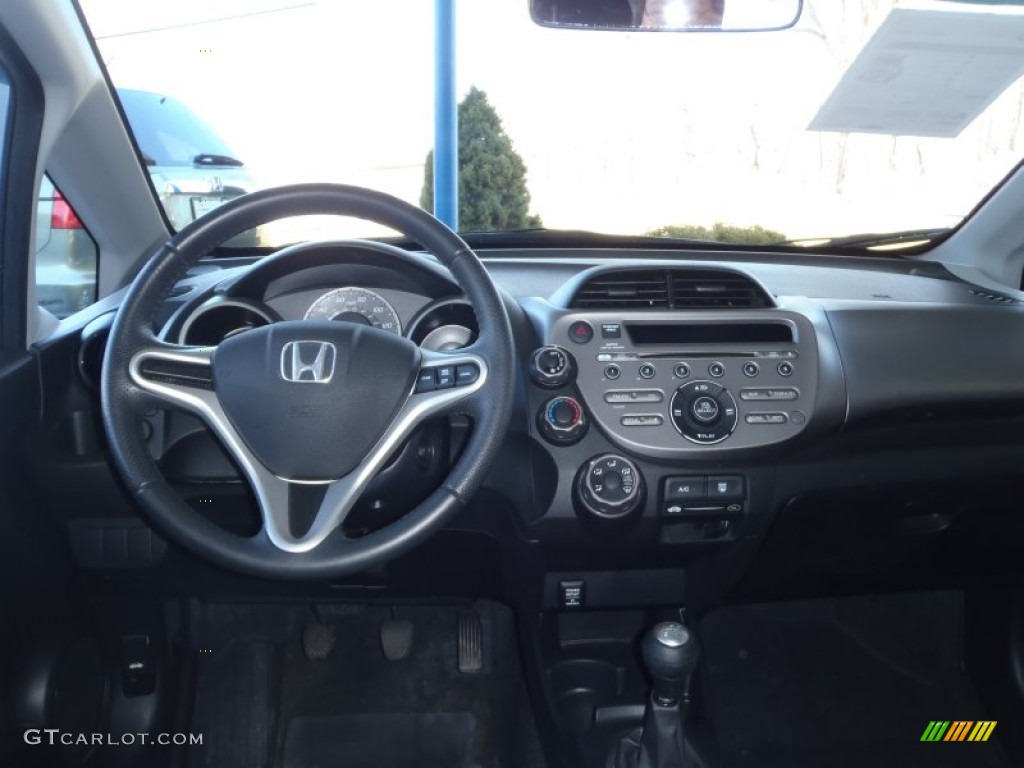 2010 Honda Fit Sport Sport Black Dashboard Photo #61981271