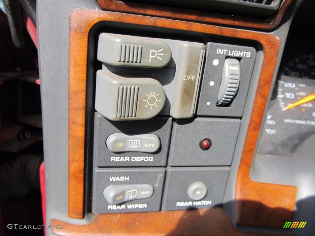 1996 Chevrolet Blazer LS 4x4 Controls Photo #61981757